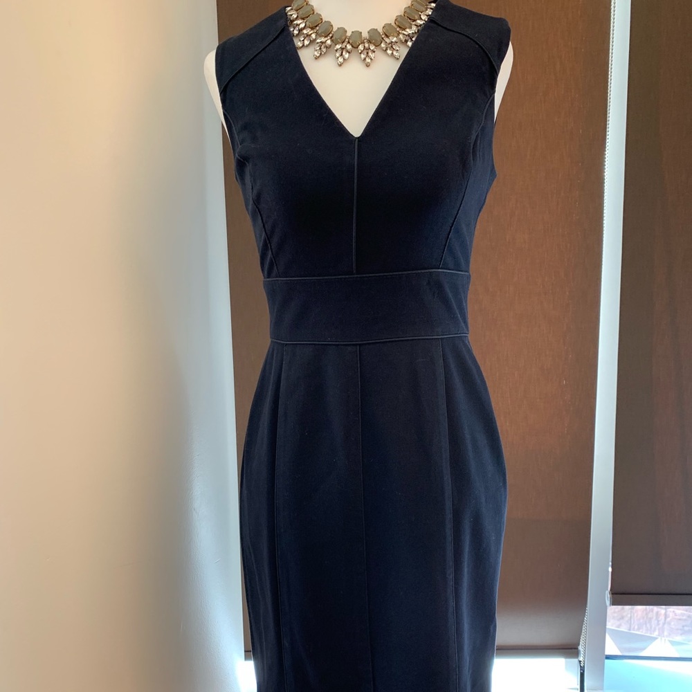 Banana Republic dark navy dress